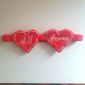 Aerie Hearts Still Dreamy Cotton Eye Mask
